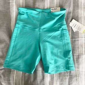 Turquoise Old Navy Active Biker Shorts